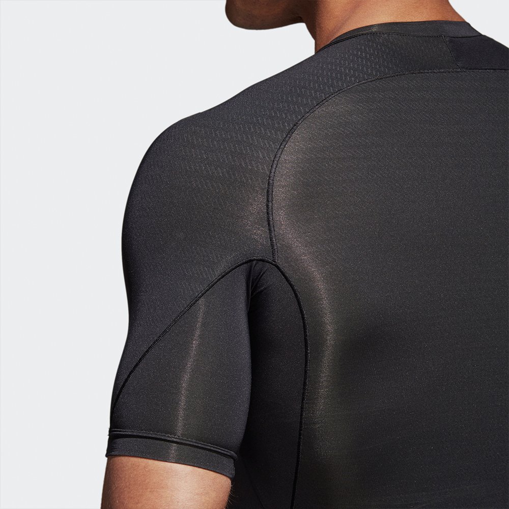 adidas alphaskin tech tee black adidas alphaskin tech tee black