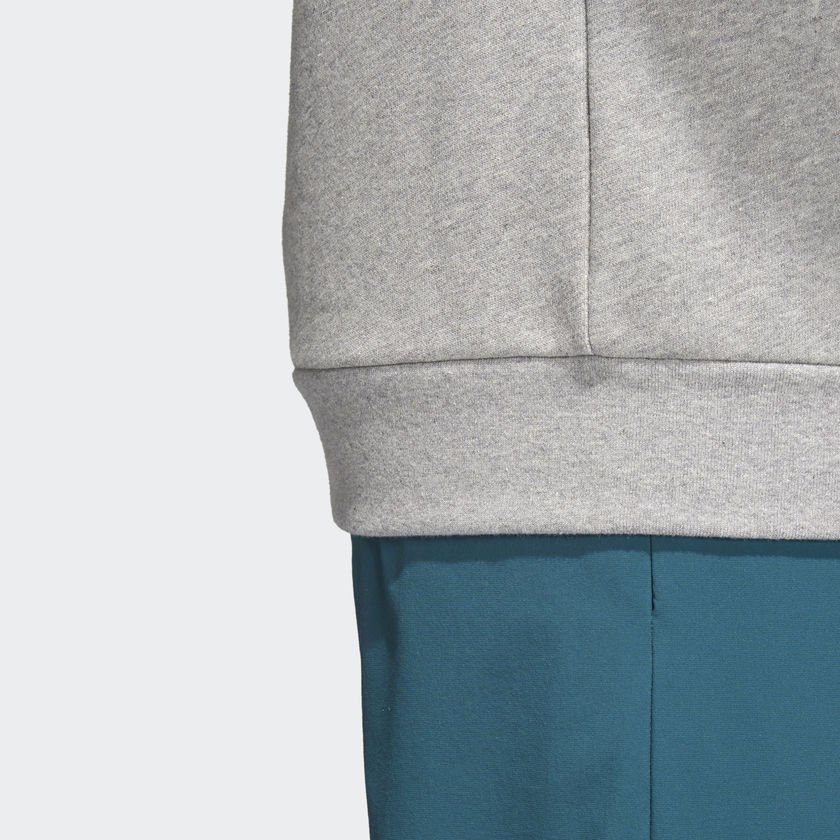 adidas originals trefoil crewneck grey adidas originals trefoil crewneck grey