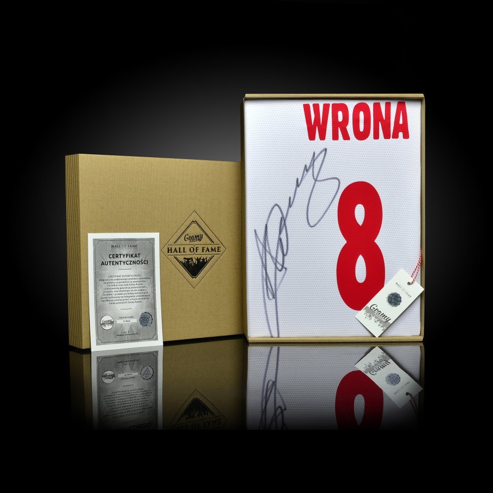 koszulka adidas reprezentacji polski z autografem andrzeja wrony koszulka adidas reprezentacji polski z autografem andrzeja wrony