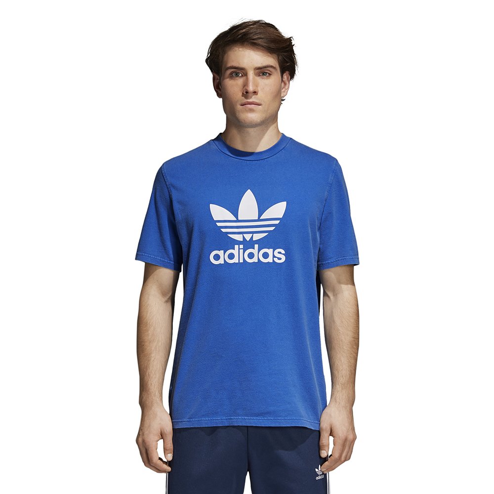 adidas trefoil tee niebiesko-biała adidas trefoil tee niebiesko-biała