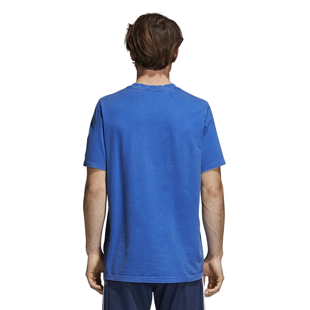 adidas trefoil tee niebiesko-biała adidas trefoil tee niebiesko-biała