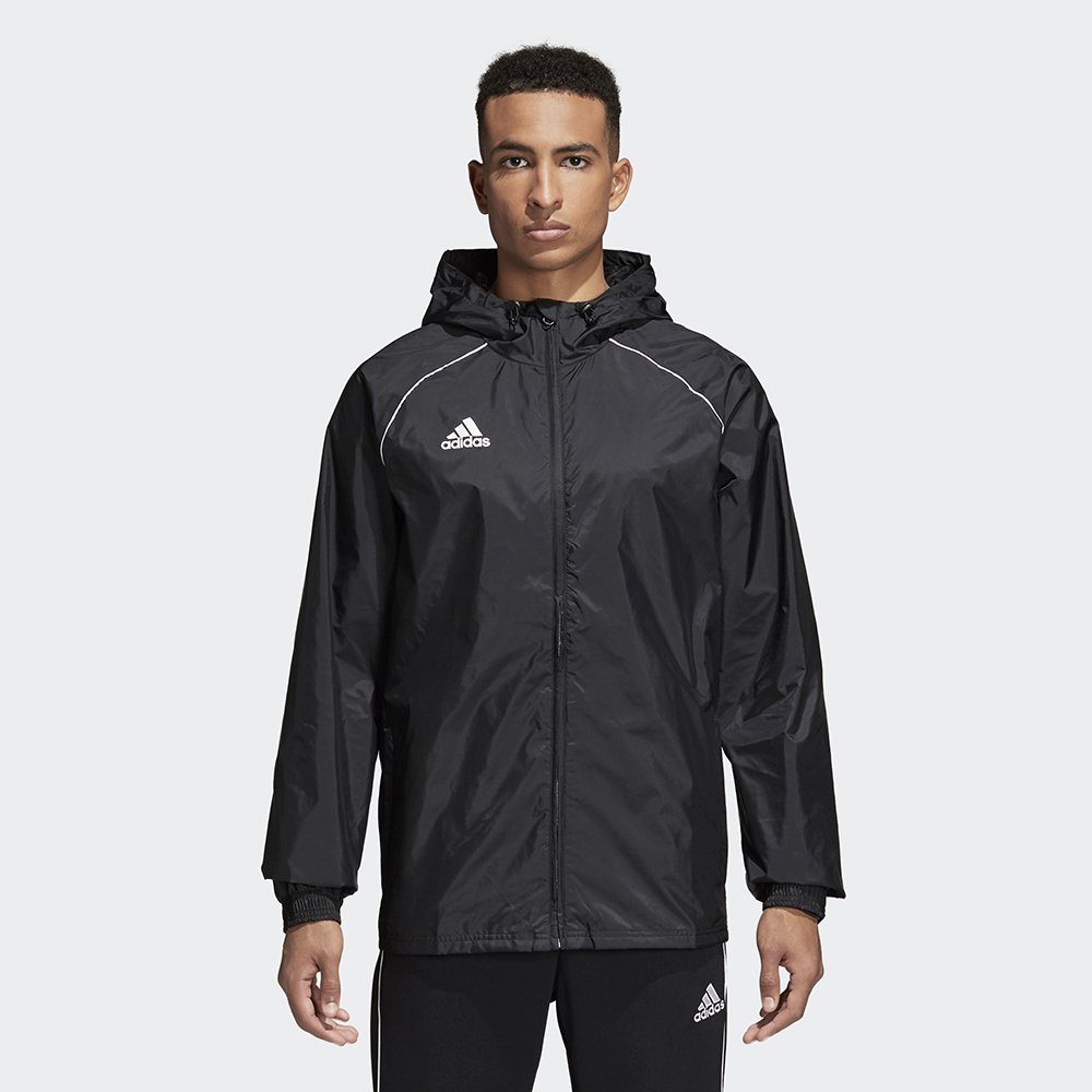 adidas core 18 rain jacket black adidas core 18 rain jacket black