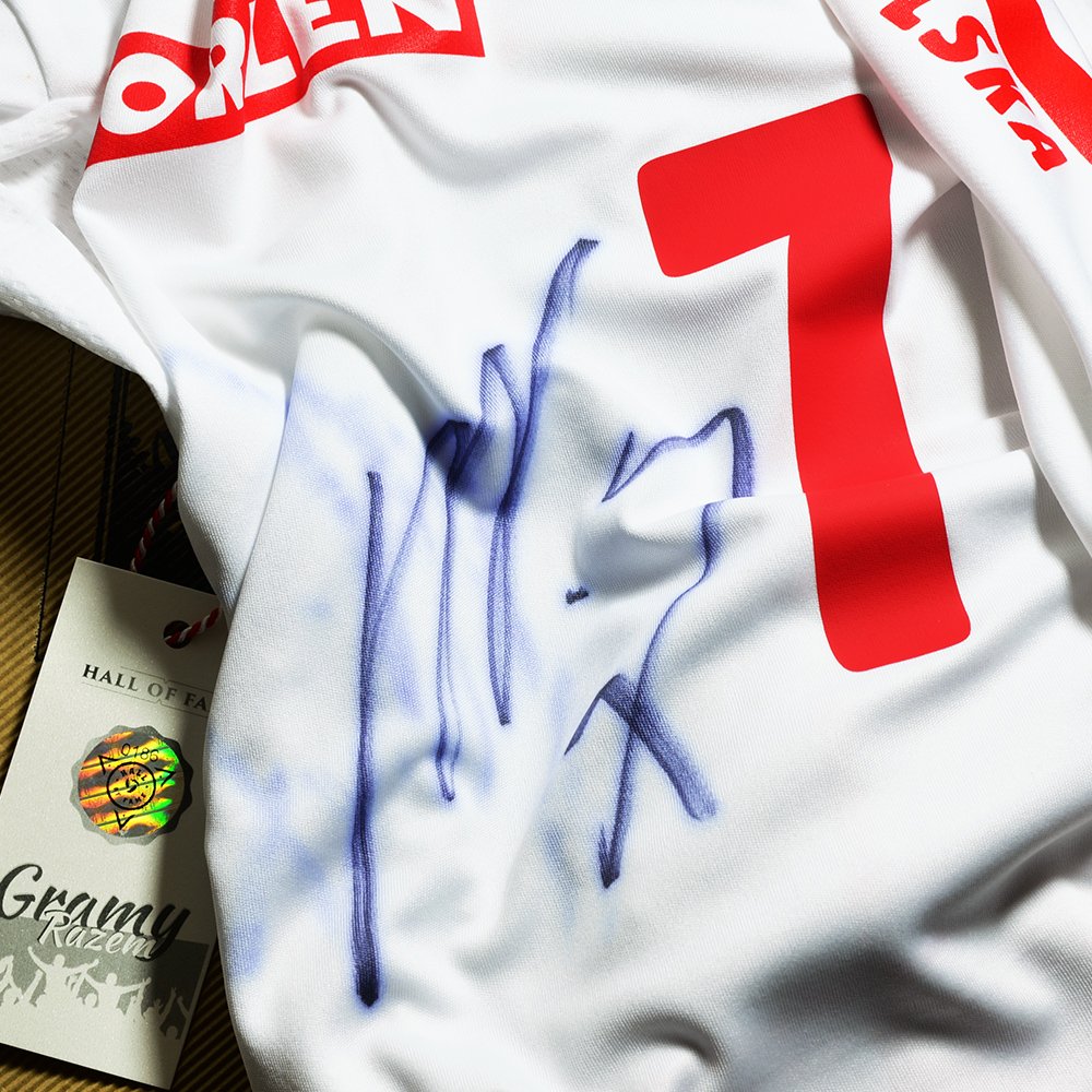 koszulka adidas reprezentacji polski z autografem karola kłosa koszulka adidas reprezentacji polski z autografem karola kłosa