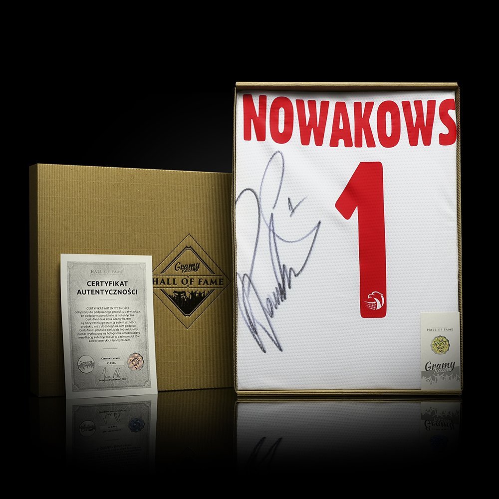 koszulka adidas reprezentacji polski z autografem piotra nowakowskiego koszulka adidas reprezentacji polski z autografem piotra nowakowskiego