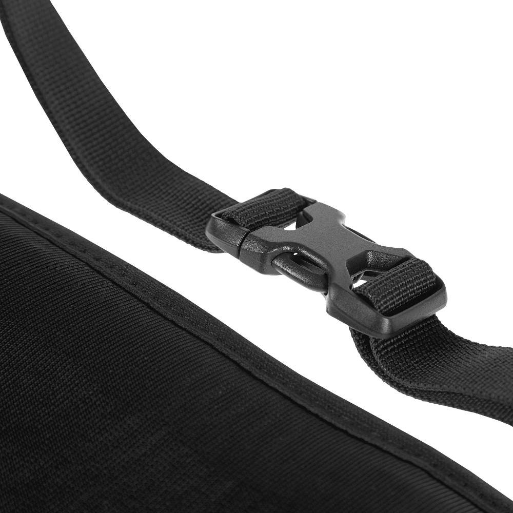 acics waist pouch black acics waist pouch black