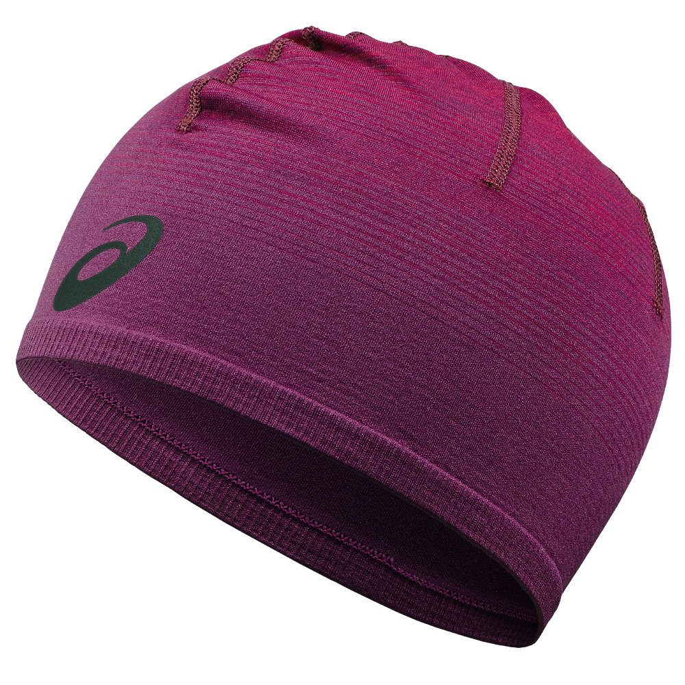 asics seameless beanie ombre prune asics seameless beanie ombre prune