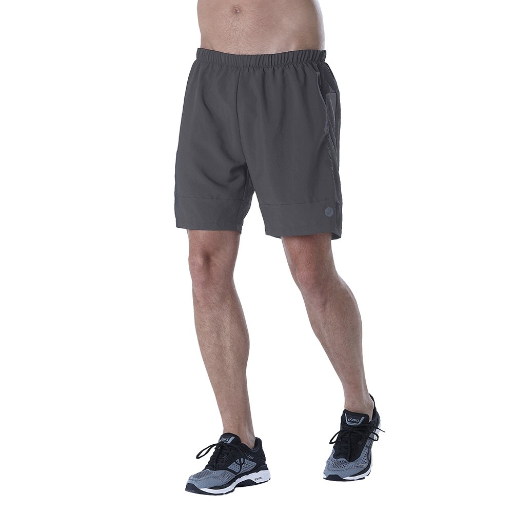 spodenki asics 7 inch shorts m szare spodenki asics 7 inch shorts m szare