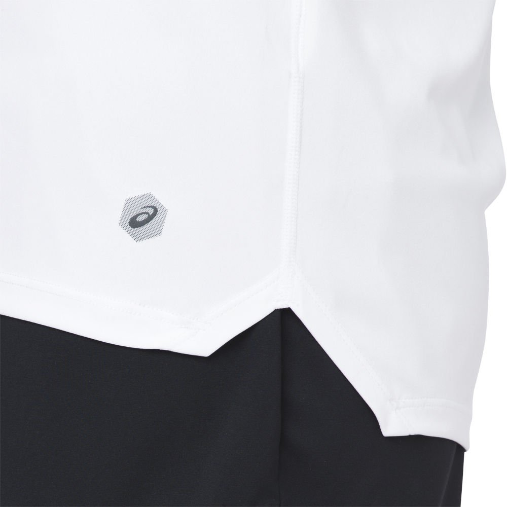 asics capsleeve top w biała asics capsleeve top w biała