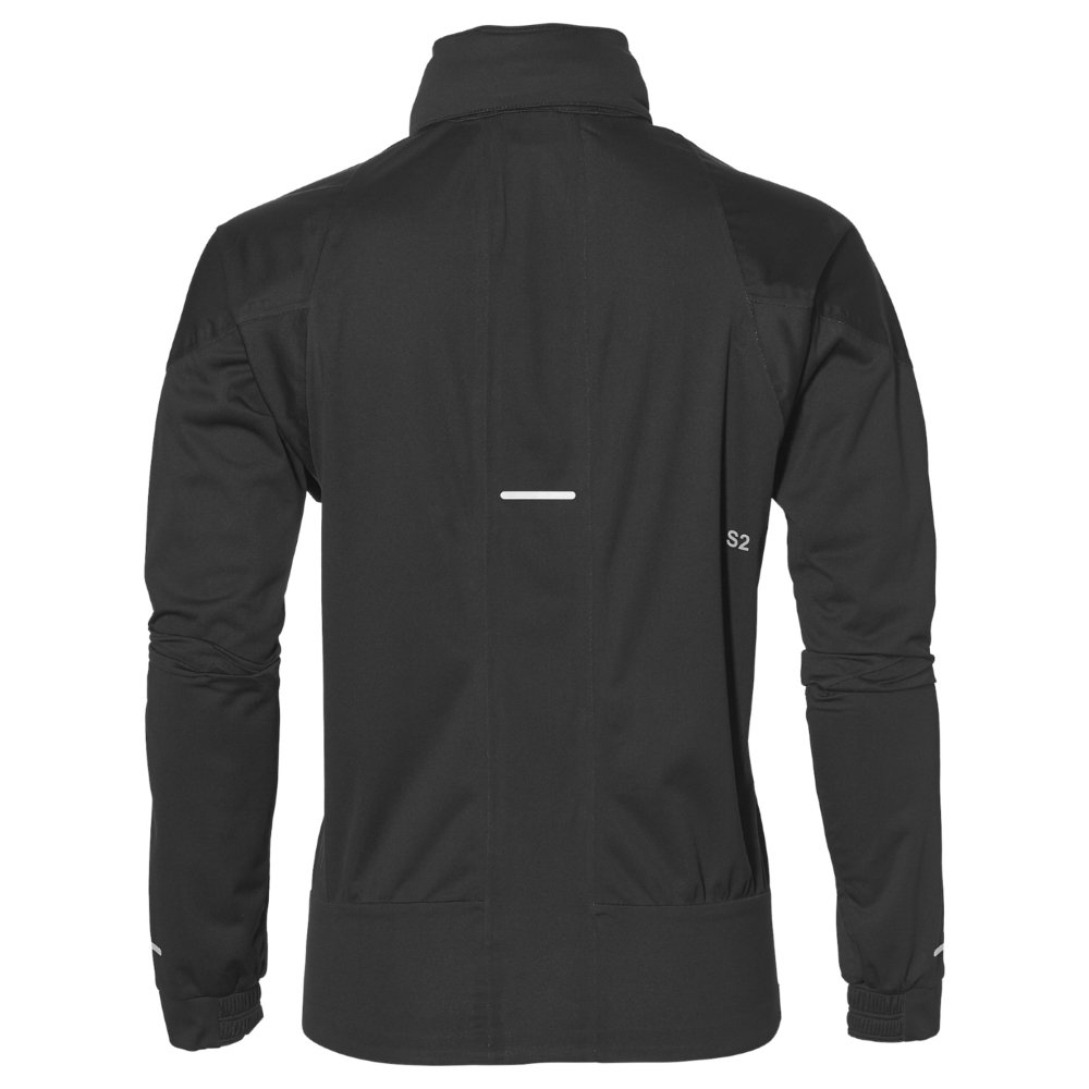 asics accelerate jacket w czarna asics accelerate jacket w czarna