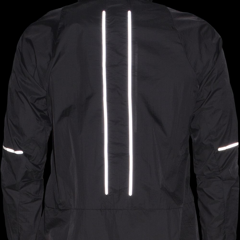 asics lite-show jacket w czarna asics lite-show jacket w czarna