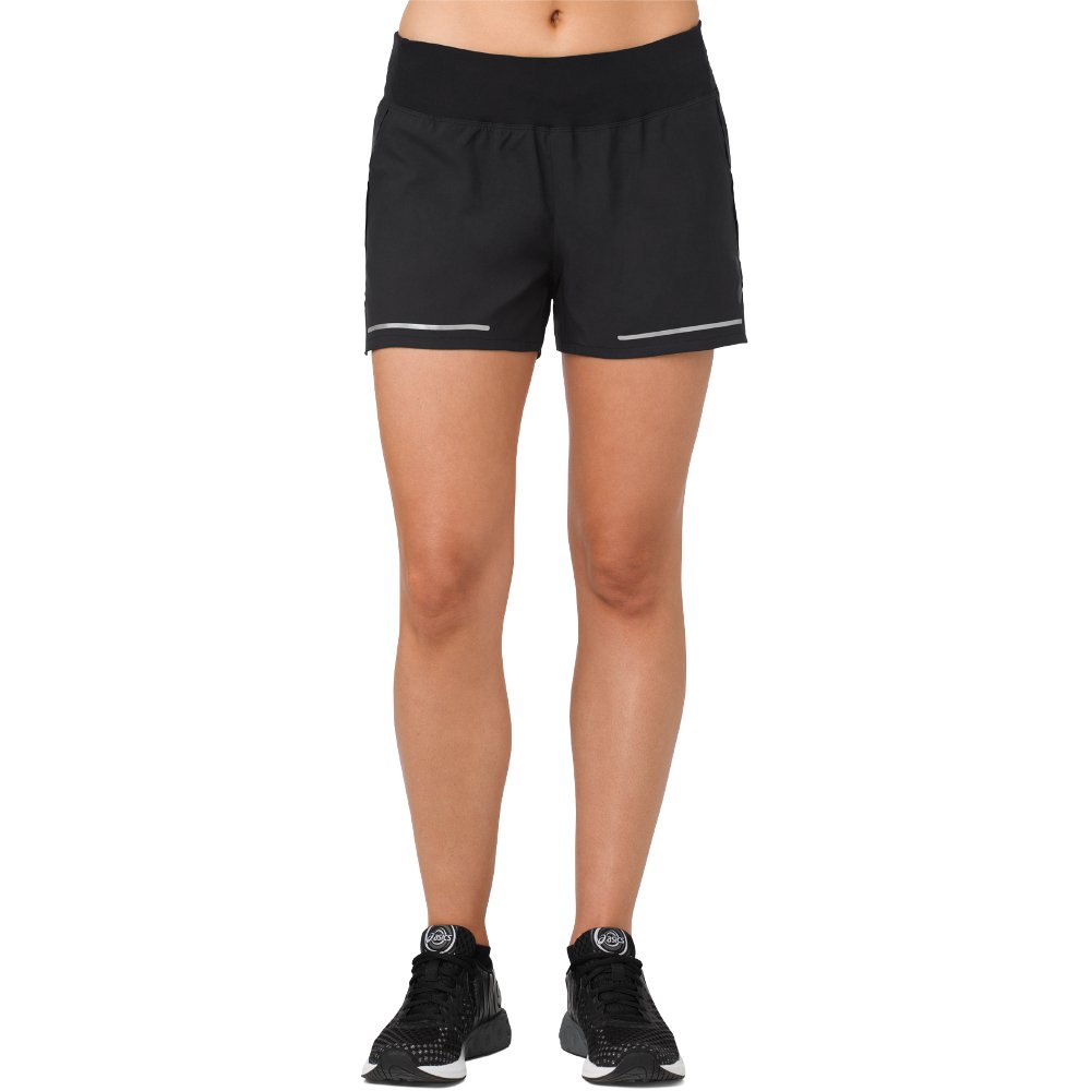 spodenki asics lite show 3.5 inch short w czarne spodenki asics lite show 3.5 inch short w czarne