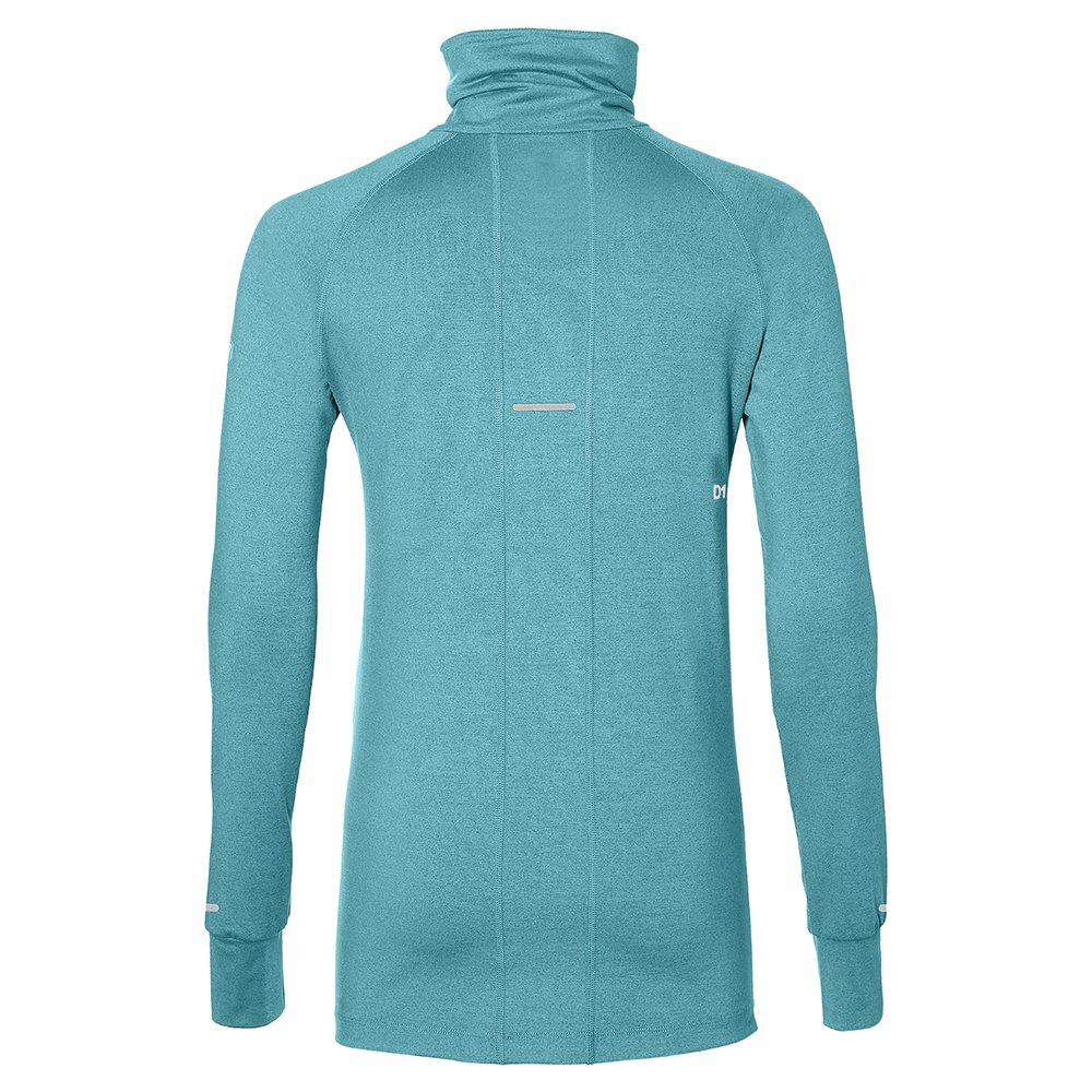 asics thermopolis long sleeve 1/2 zip lake blue asics thermopolis long sleeve 1/2 zip lake blue