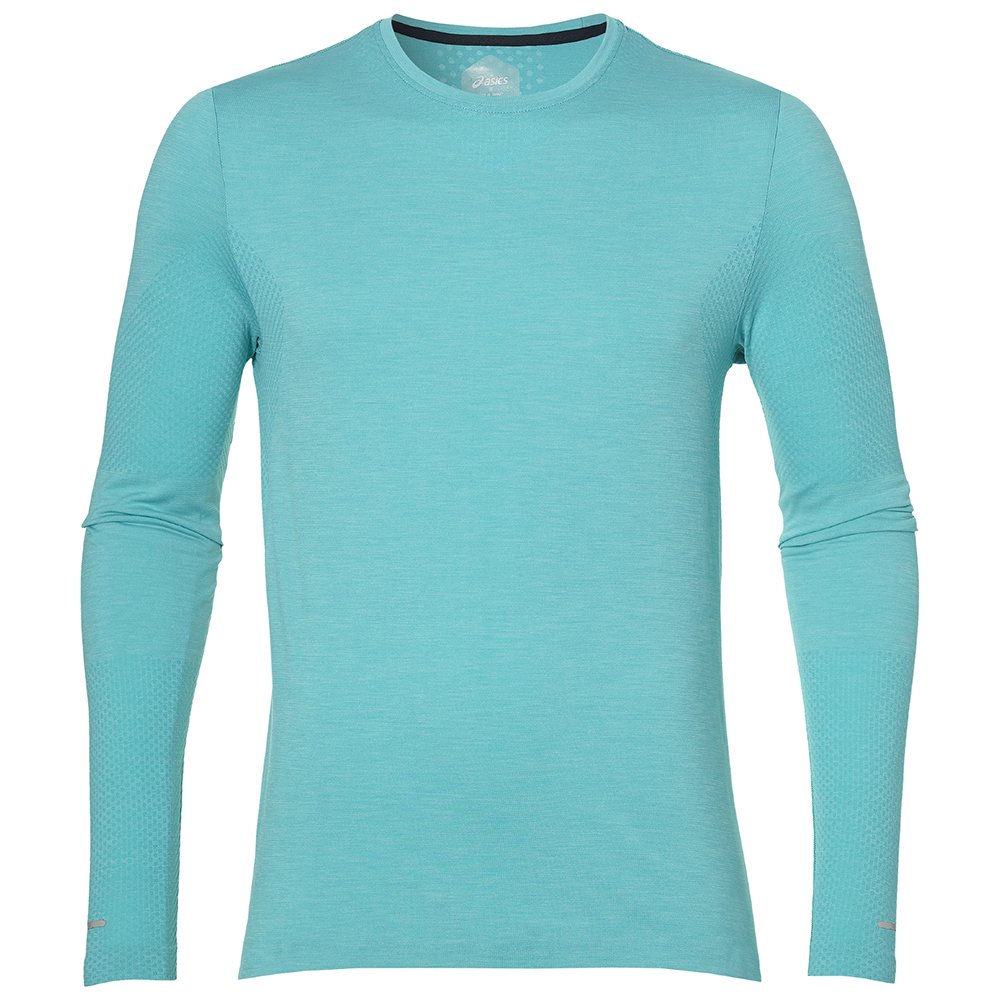 koszulka asics seamless long sleeve m turkusowa koszulka asics seamless long sleeve m turkusowa