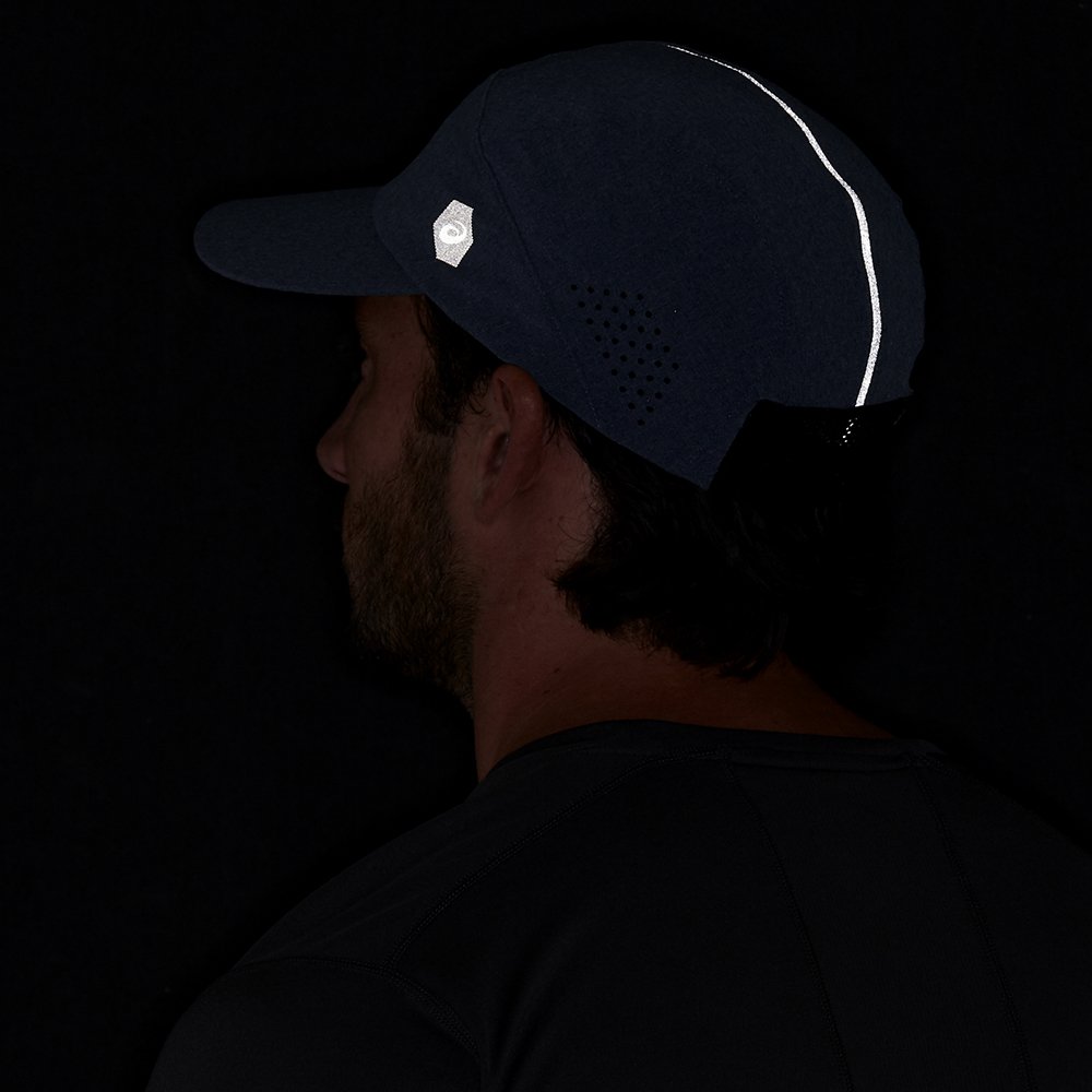 czapka asics running cap granatowa czapka asics running cap granatowa
