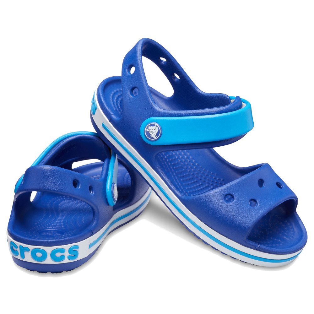crocs crocband sandal kids niebiesko-białe crocs crocband sandal kids niebiesko-białe