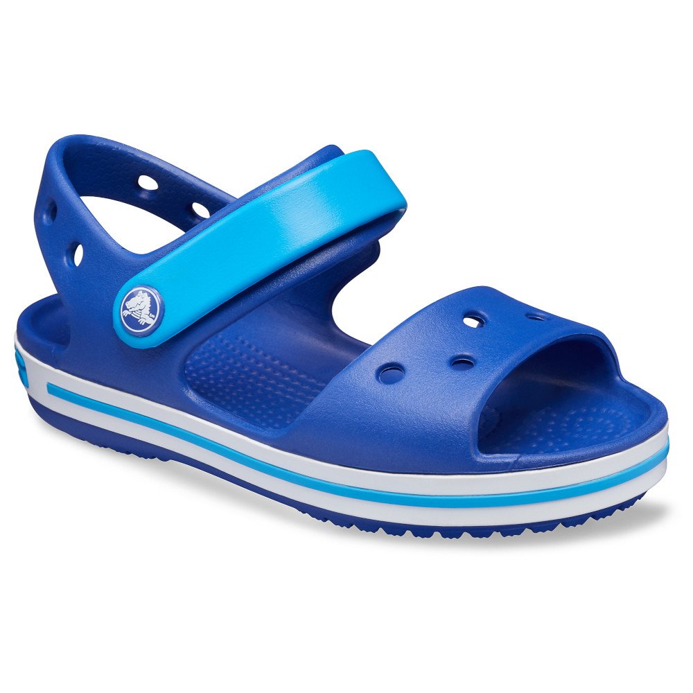 crocs crocband sandal kids niebiesko-białe crocs crocband sandal kids niebiesko-białe
