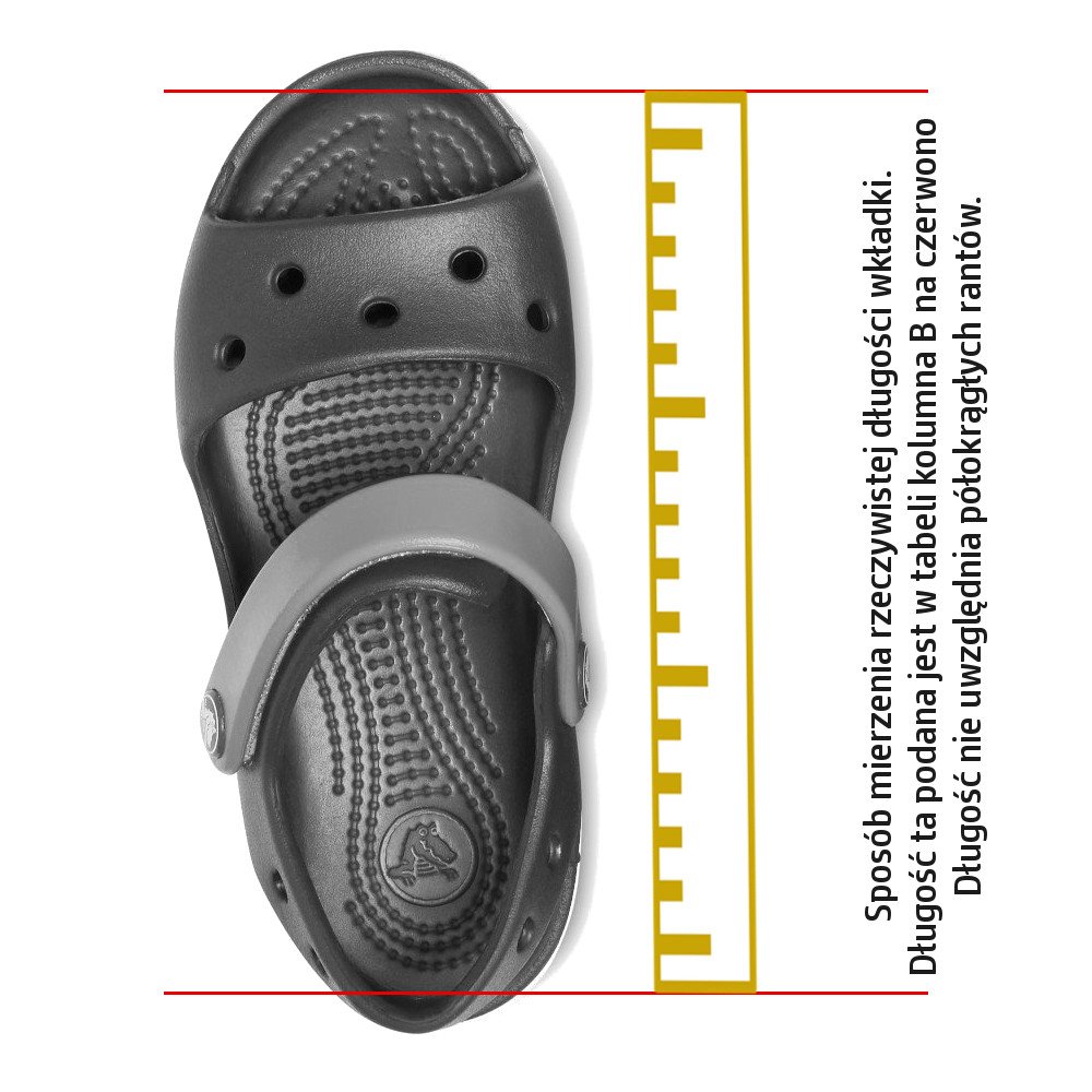 crocs crocband sandal kids niebiesko-białe crocs crocband sandal kids niebiesko-białe