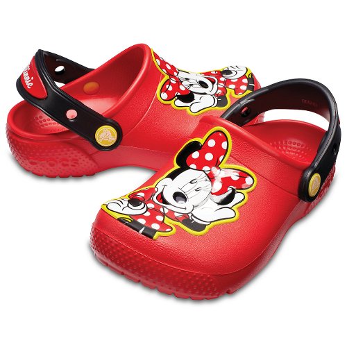 crocs kids fun lab minnie mouse clog czerwone crocs kids fun lab minnie mouse clog czerwone