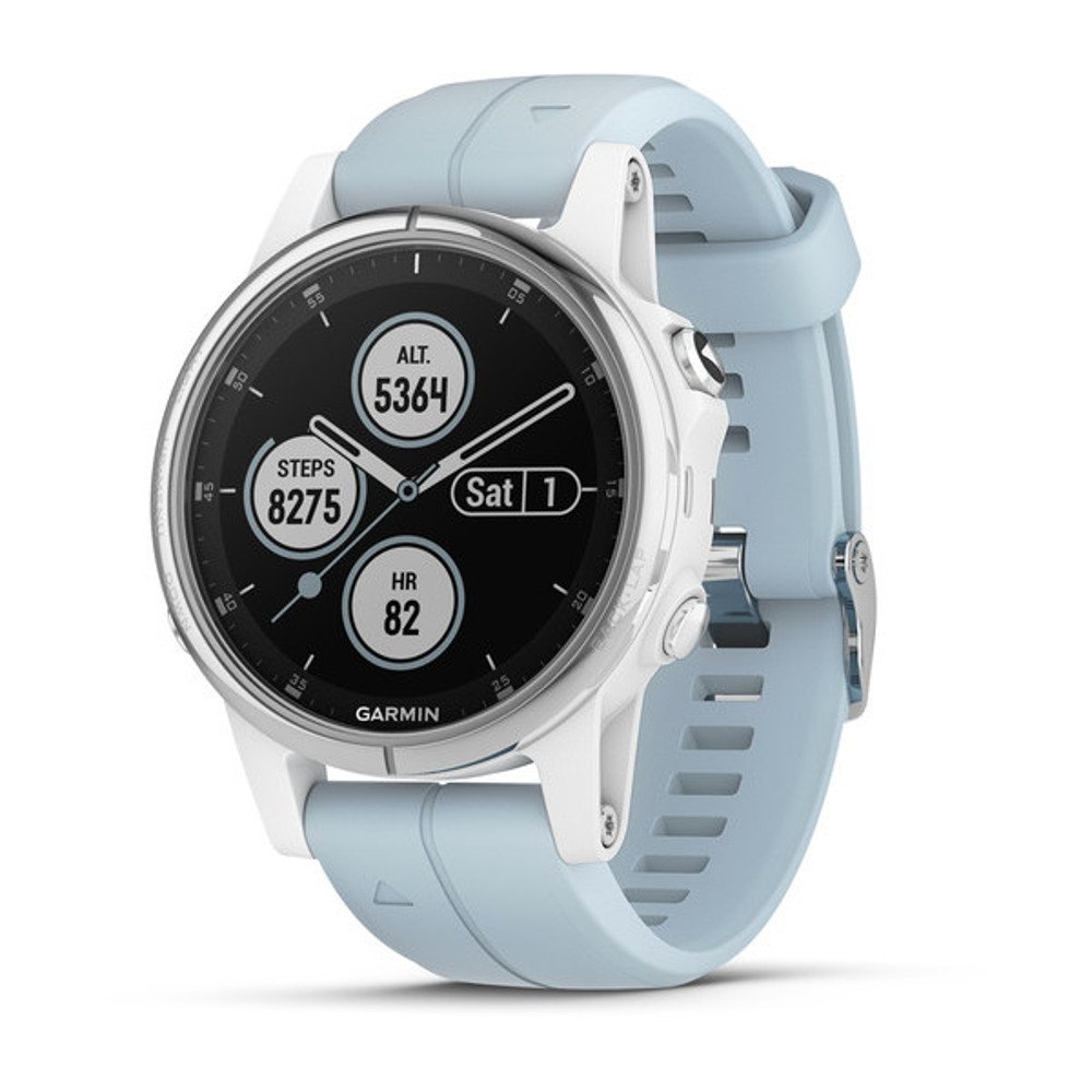 garmin fenix 5s plus błękitno-biały garmin fenix 5s plus błękitno-biały