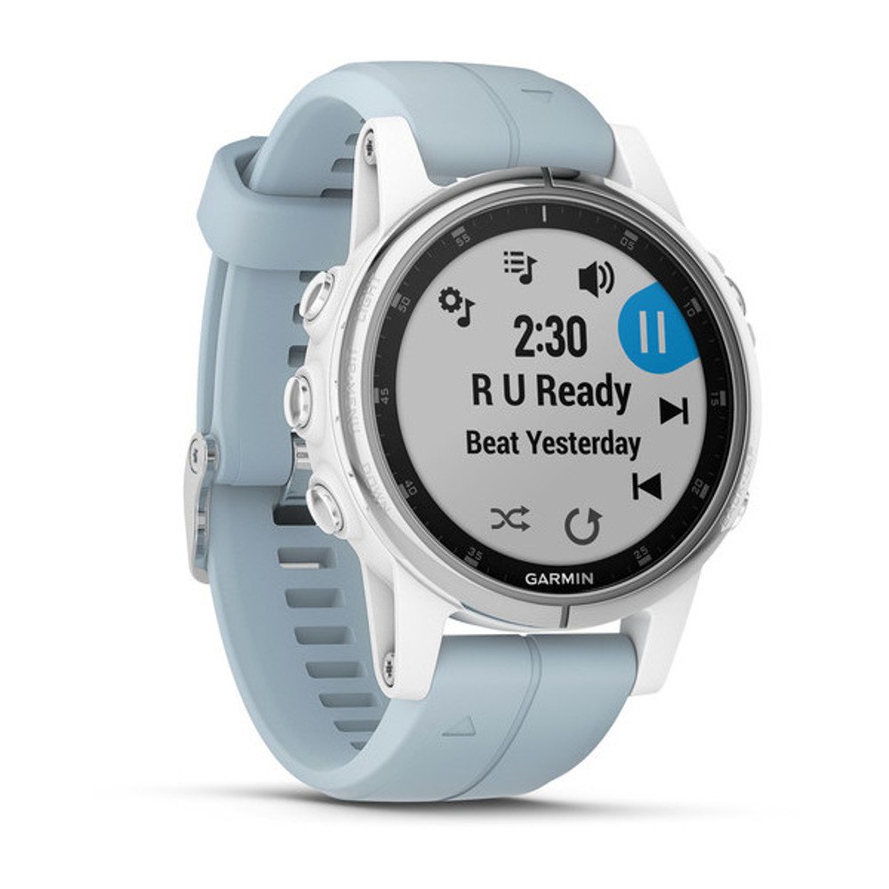 garmin fenix 5s plus błękitno-biały garmin fenix 5s plus błękitno-biały