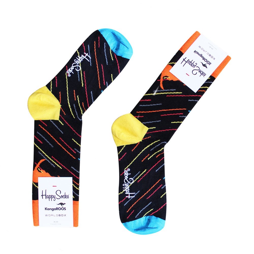 skarpety happy socks x worldbox x kangaroos (skan01-0100) skarpety happy socks x worldbox x kangaroos (skan01-0100)