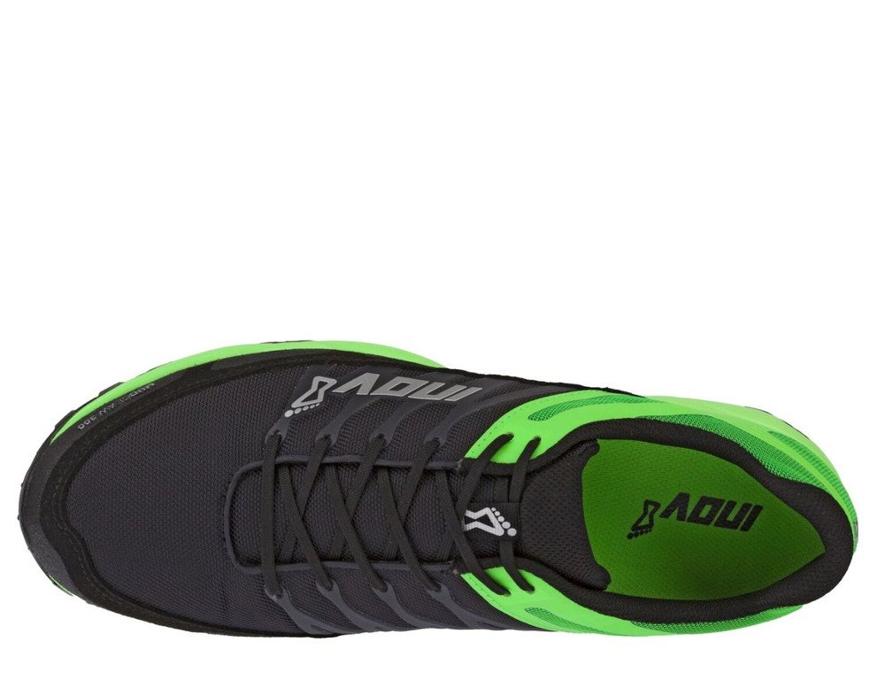 buty inov-8 mudclaw 300 czarno-zielone buty inov-8 mudclaw 300 czarno-zielone