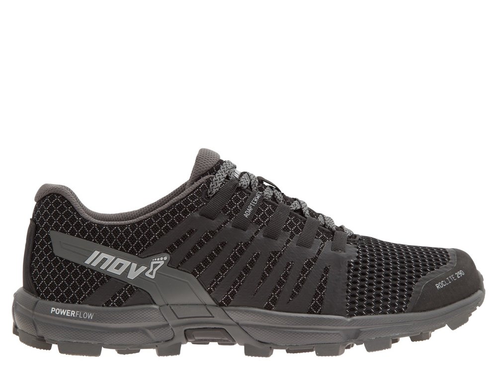 buty inov-8 roclite 290 czarno-szare buty inov-8 roclite 290 czarno-szare