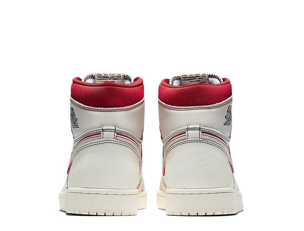 air jordan 1 retro high og "sail/university red" (555088-160) air jordan 1 retro high og "sail/university red" (555088-160)