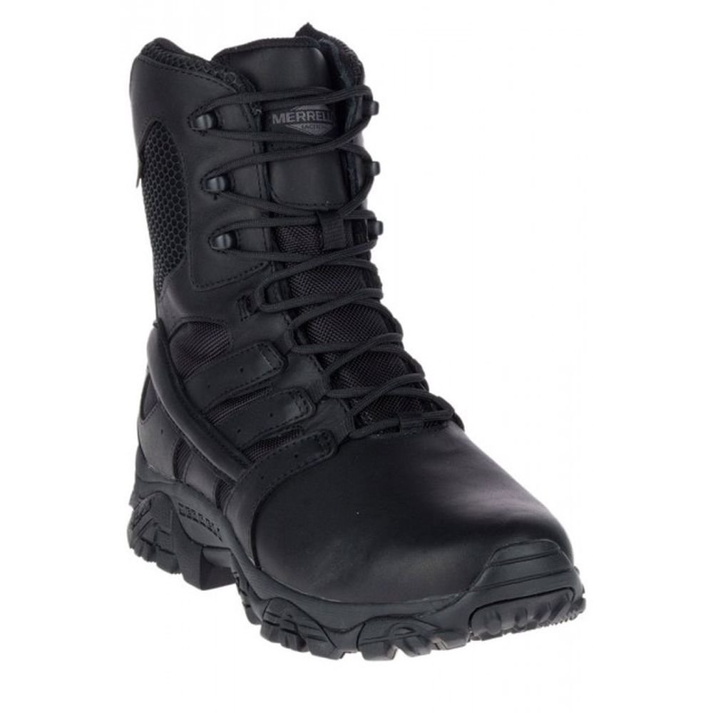merrell moab 2 8" tactical response waterproof męskie czarne merrell moab 2 8" tactical response waterproof męskie czarne