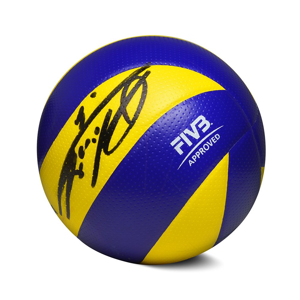 piłka mikasa mva200 z autografami pawła woickiego oraz daniela plińskiego piłka mikasa mva200 z autografami pawła woickiego oraz daniela plińskiego