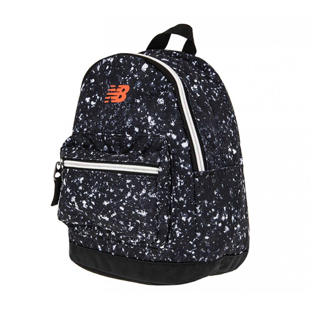 new balance mini classic backpack czarno-biały new balance mini classic backpack czarno-biały