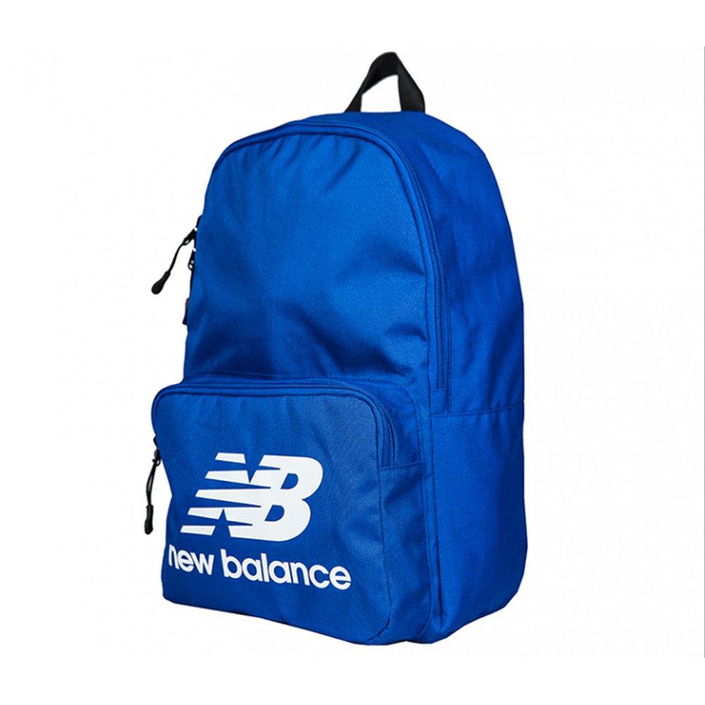 new balance classic backpack niebiesko-biały new balance classic backpack niebiesko-biały