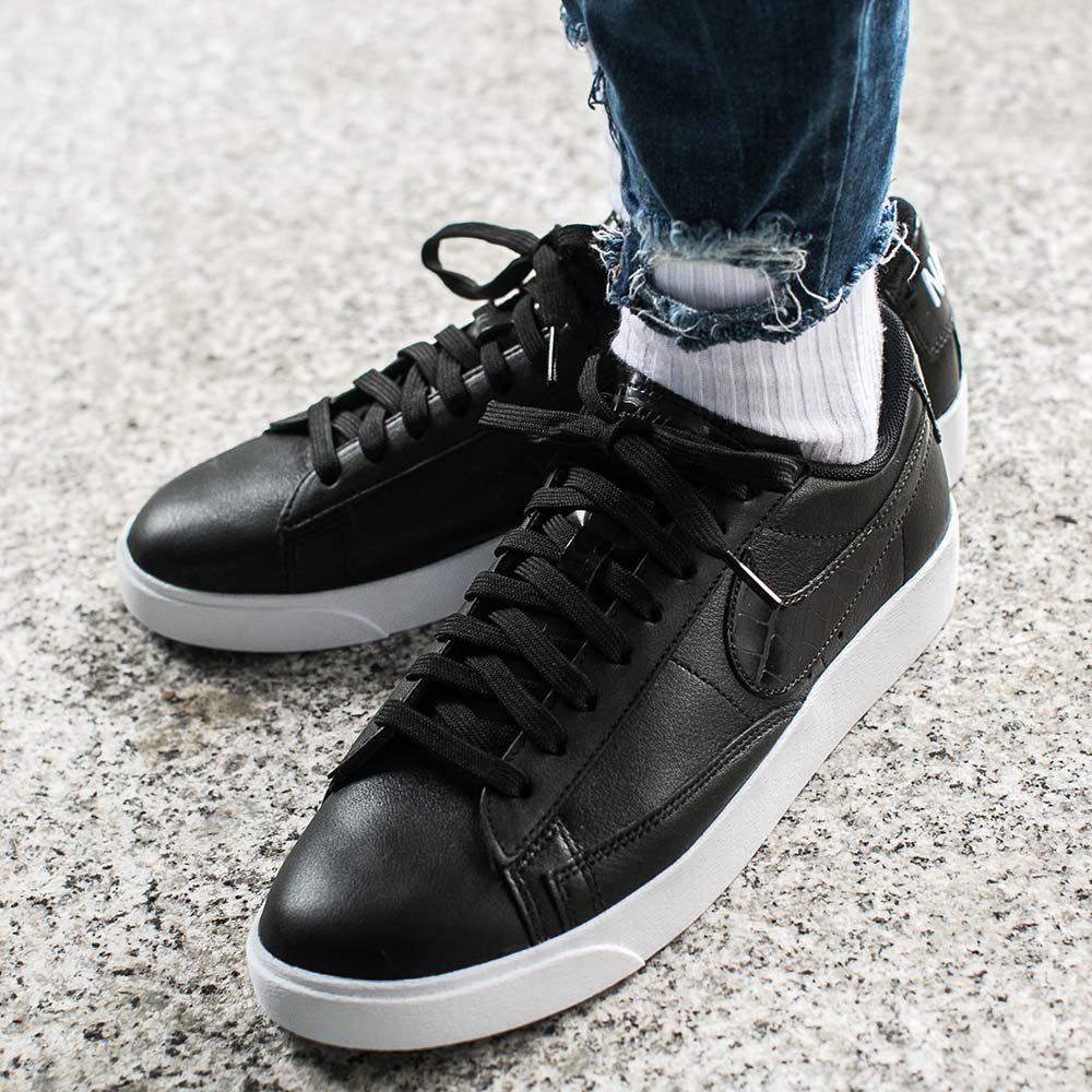 nike wmns blazer low damskie czarne (bq0033-001) nike wmns blazer low damskie czarne (bq0033-001)