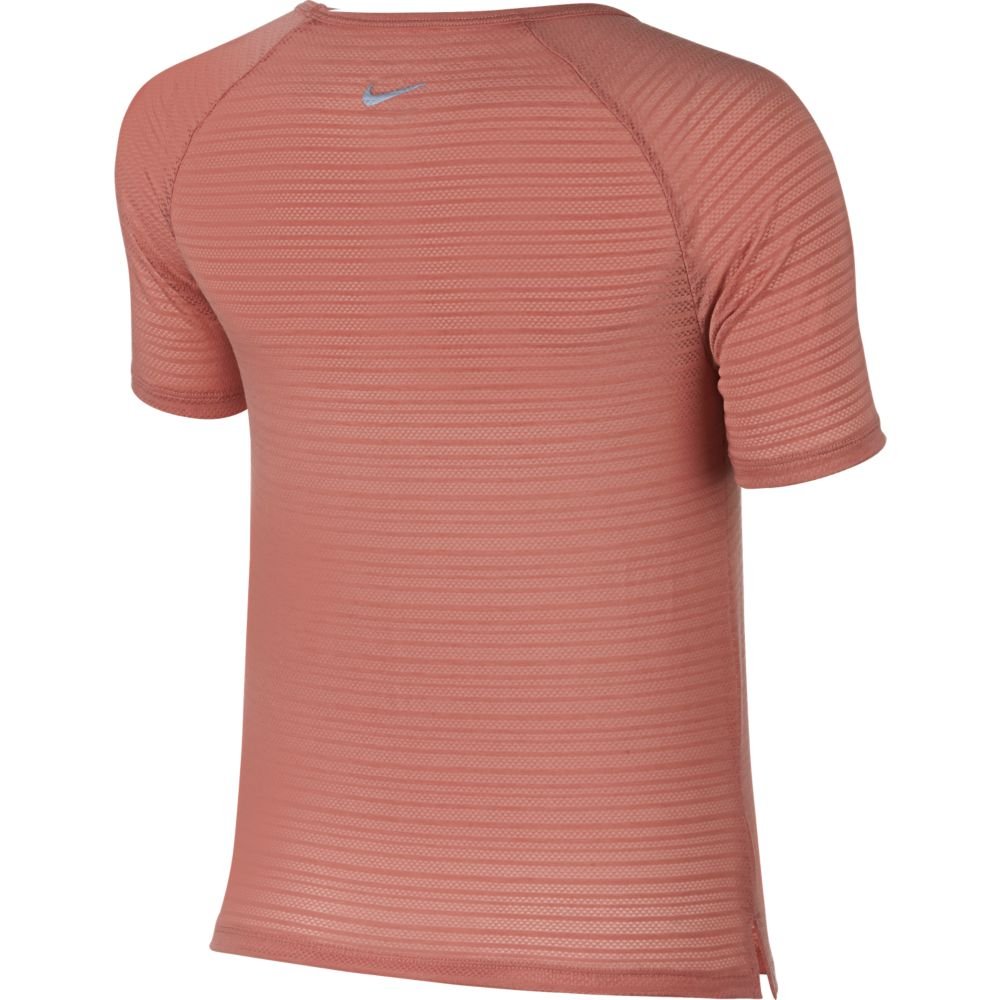 nike miler short-sleeve top breathe w różowa nike miler short-sleeve top breathe w różowa
