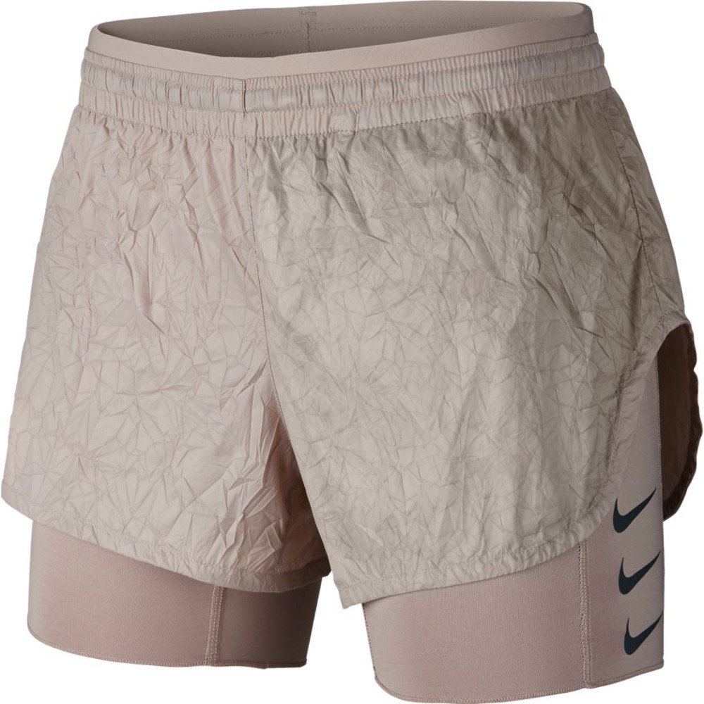 nike elevate 2-in-1 shorts w szaro-beżowe nike elevate 2-in-1 shorts w szaro-beżowe