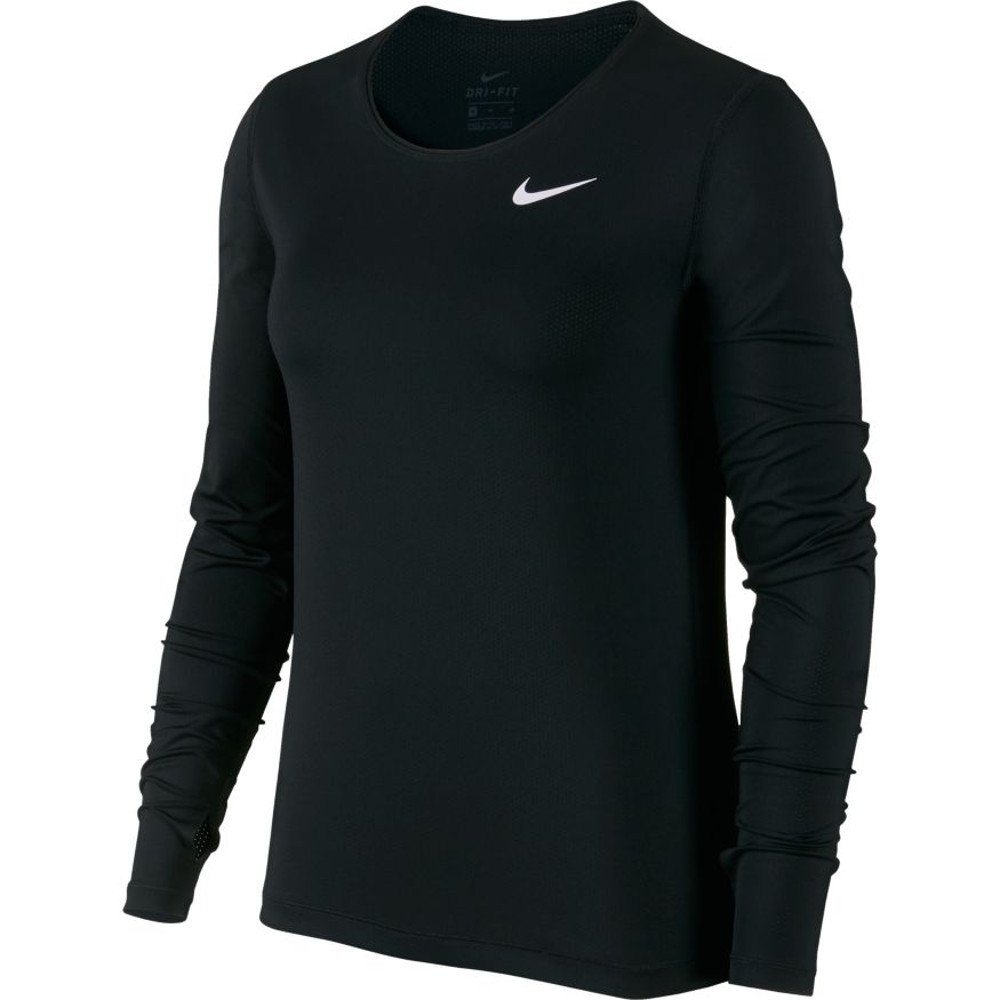 nike pro long sleeve training top w czarna nike pro long sleeve training top w czarna