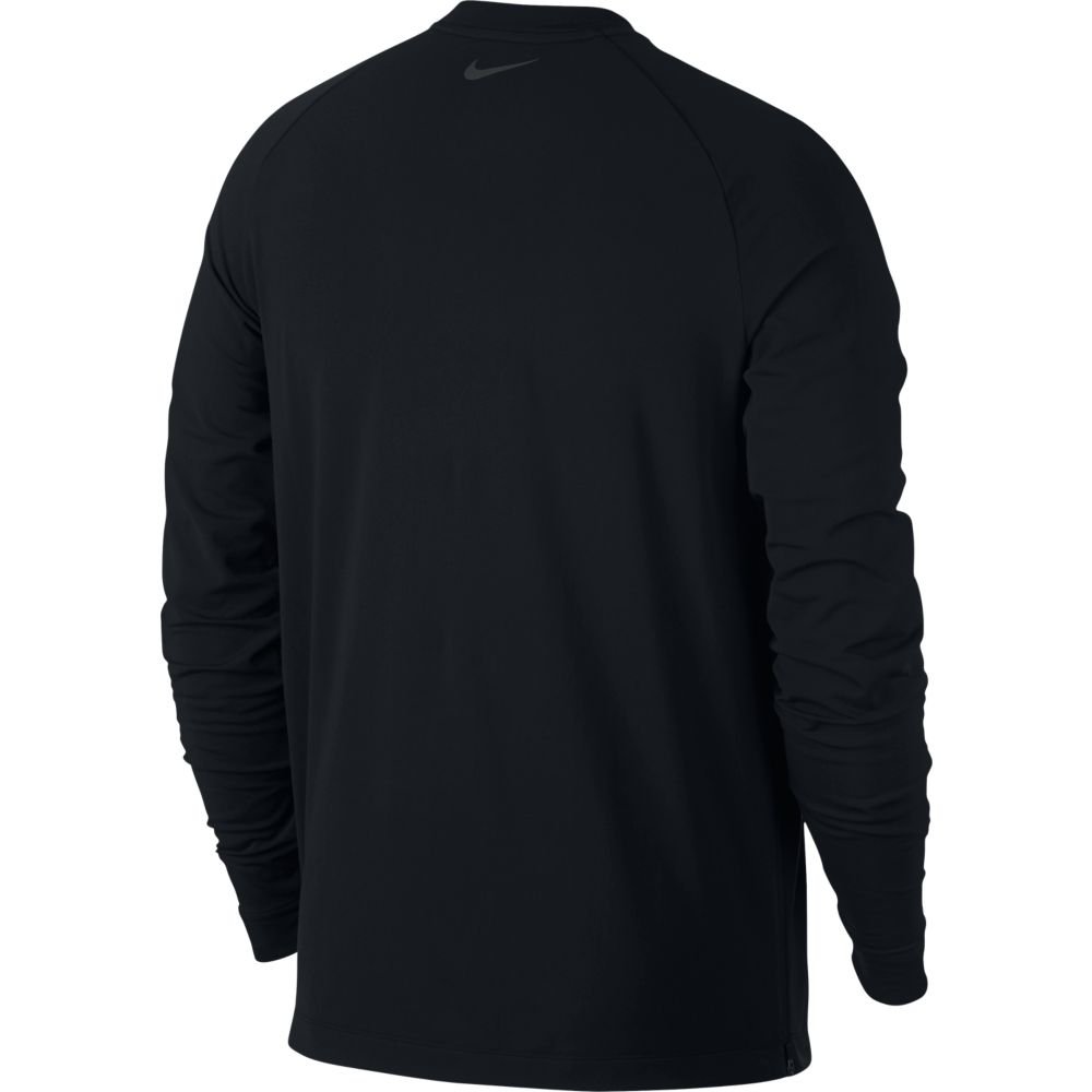 nike thermal mock long sleeve top m czarna nike thermal mock long sleeve top m czarna