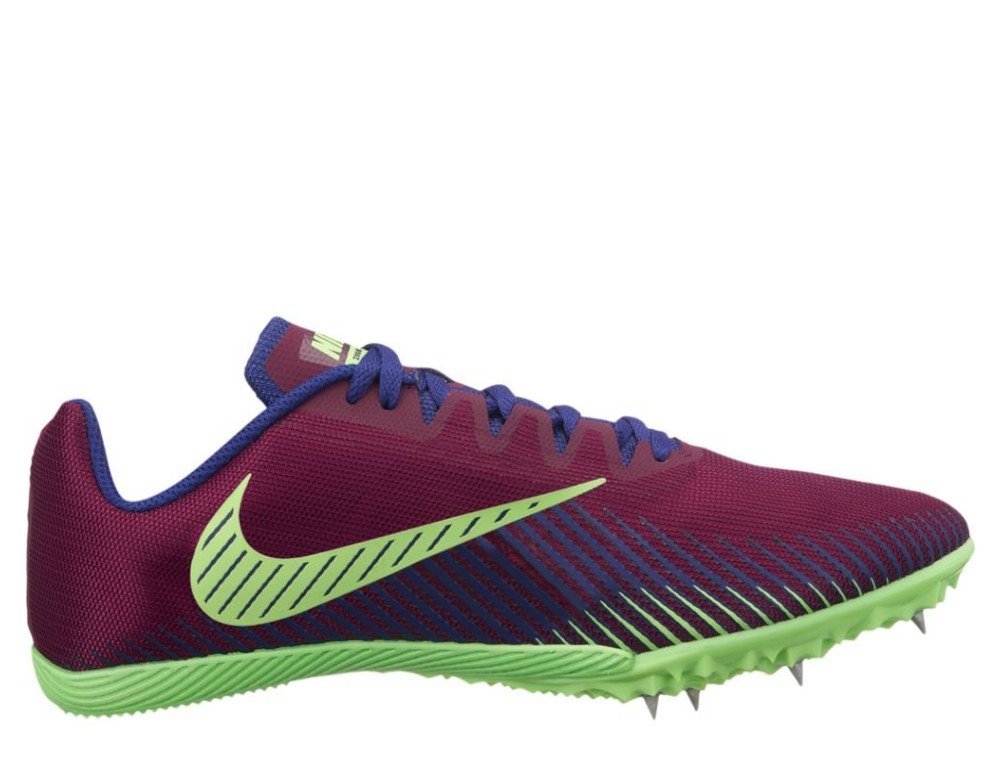 nike zoom rival m 9 limonkowo-bordowe nike zoom rival m 9 limonkowo-bordowe