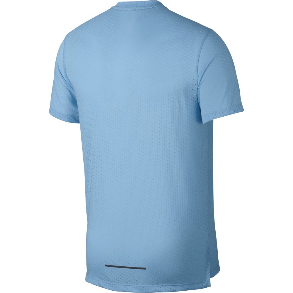 nike rise 365 short-sleeve top m stalowo-niebieska nike rise 365 short-sleeve top m stalowo-niebieska