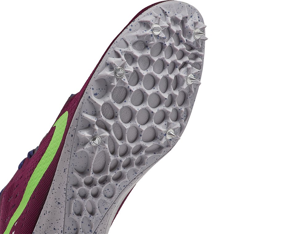 nike zoom victory 3 racing spike u limonkowo-bordowe nike zoom victory 3 racing spike u limonkowo-bordowe