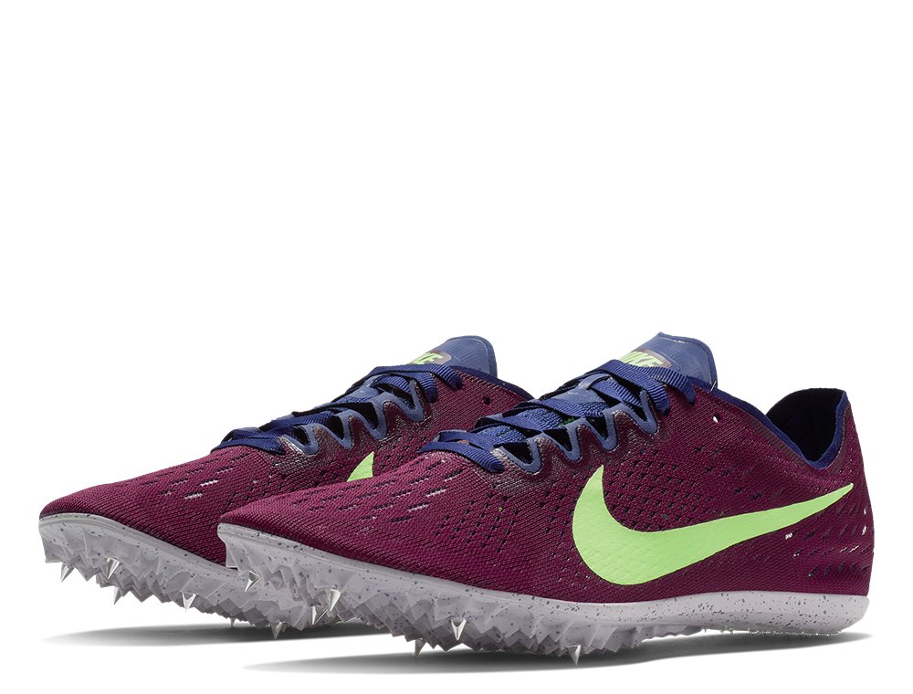 nike zoom victory 3 racing spike u limonkowo-bordowe nike zoom victory 3 racing spike u limonkowo-bordowe