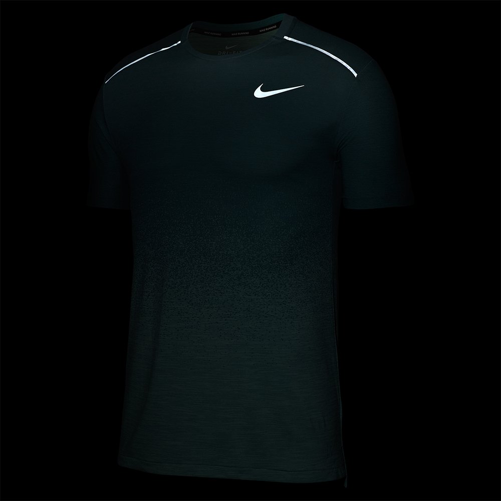 nike techknit cool short-sleeve tee m miętowo-szara nike techknit cool short-sleeve tee m miętowo-szara