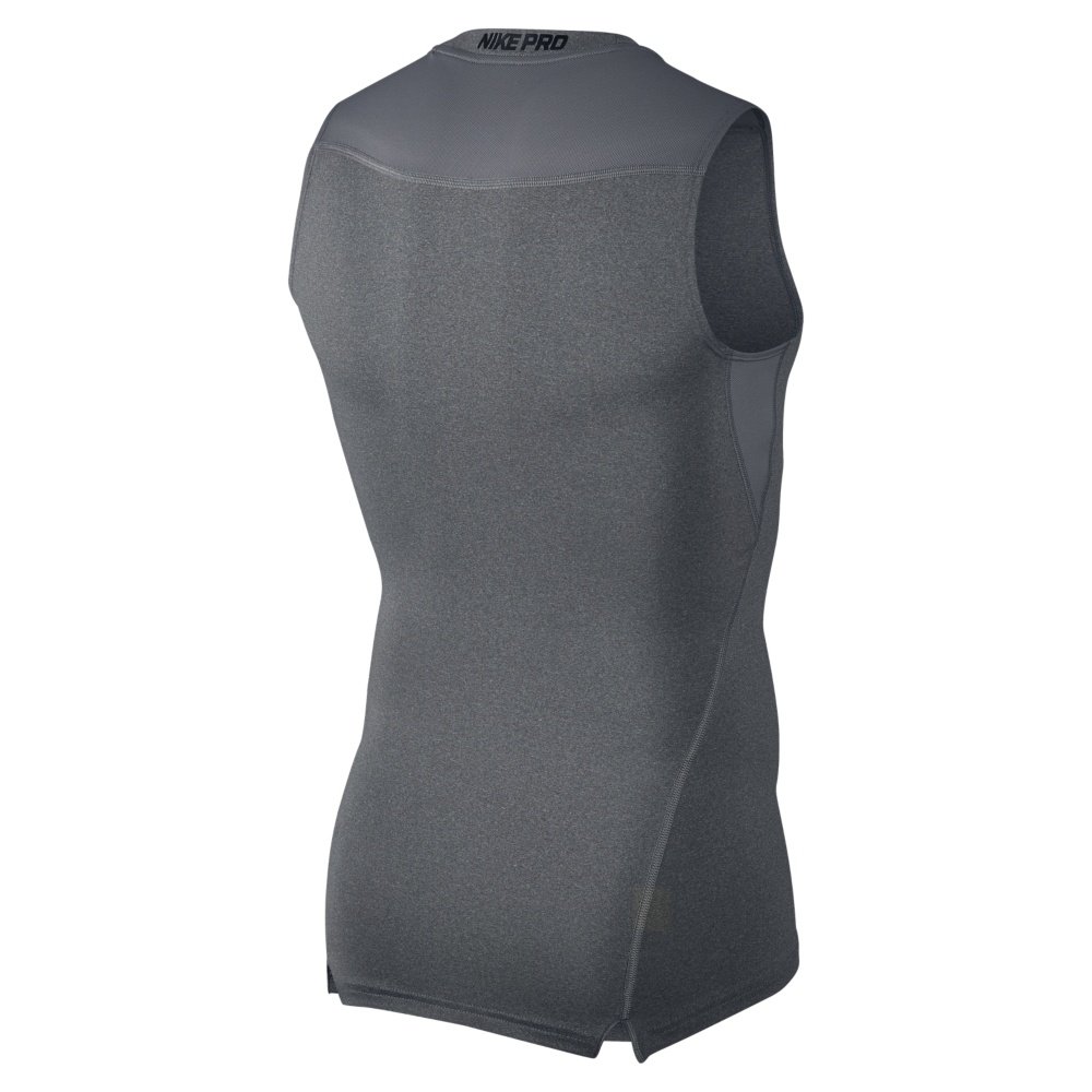 nike pro sleeveless training top m szara nike pro sleeveless training top m szara