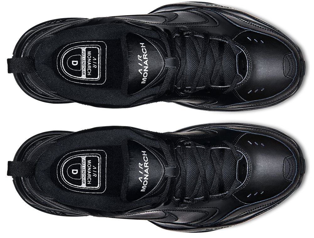 nike air monarch iv męskie czarne nike air monarch iv męskie czarne