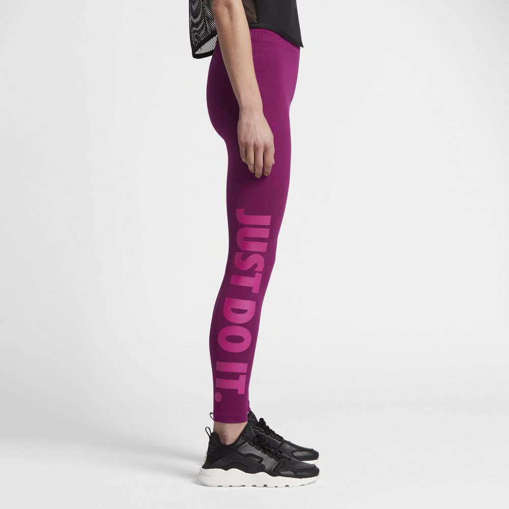 nike sportswear leg-a-see just do it leggings purple nike sportswear leg-a-see just do it leggings purple