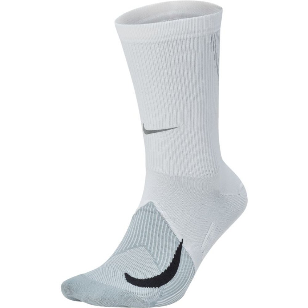 nike elite lightweight crew running socks u białe nike elite lightweight crew running socks u białe