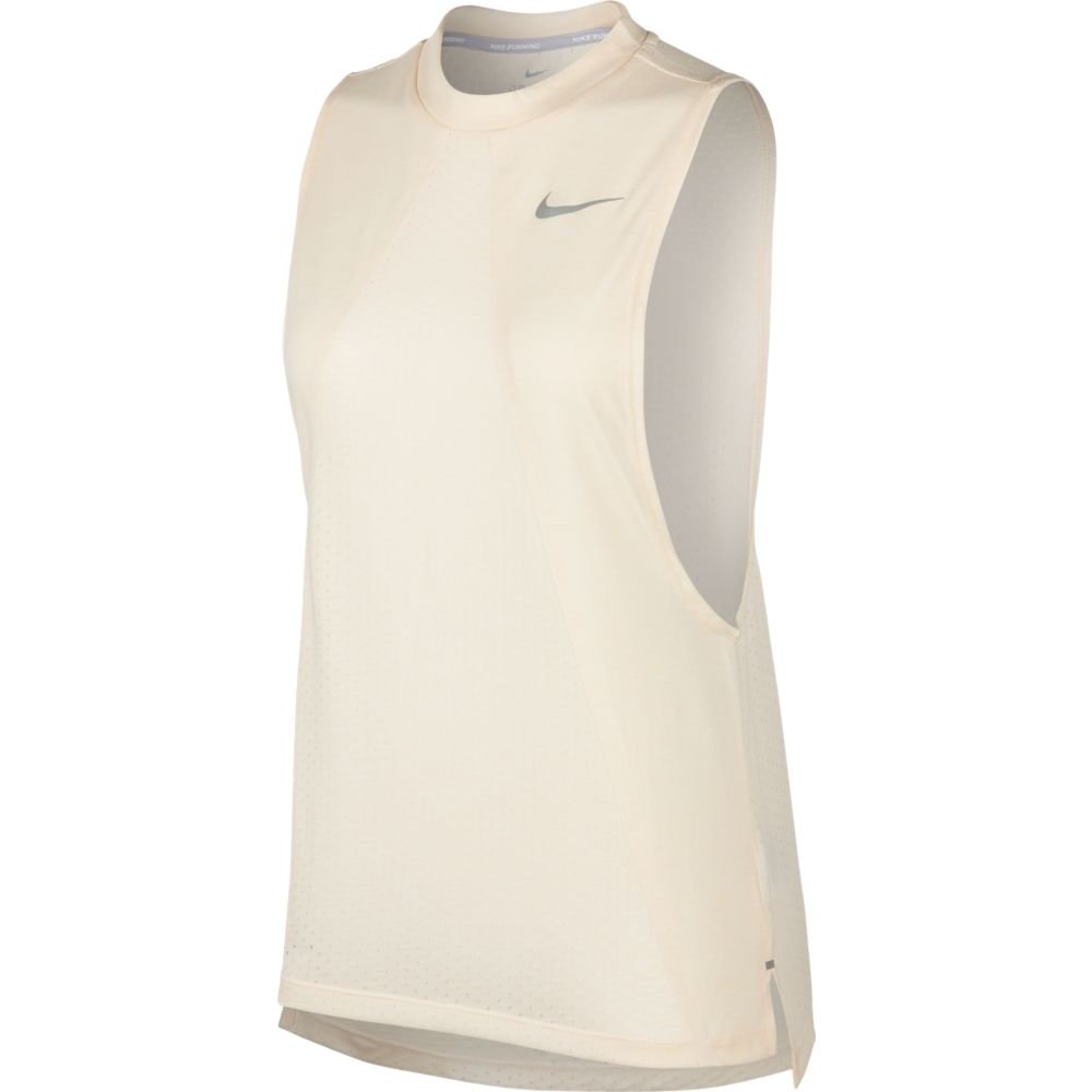 nike dri-fit tailwind tank w pudrowa nike dri-fit tailwind tank w pudrowa
