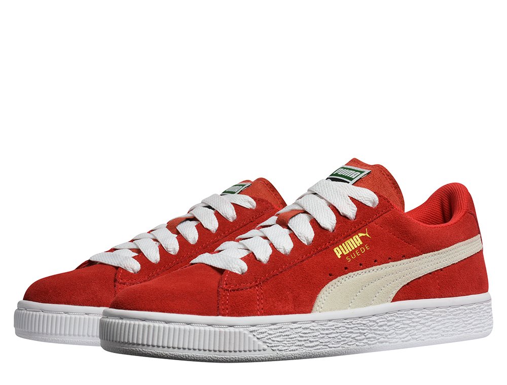 buty suede jr high risk red-white buty suede jr high risk red-white
