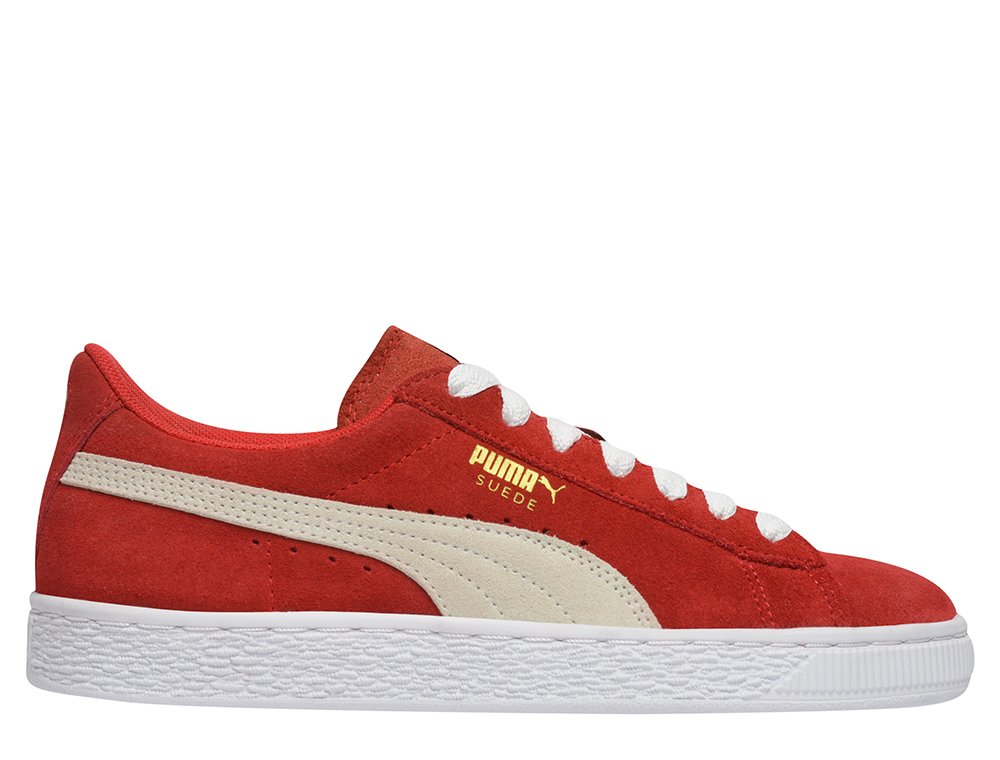 buty suede jr high risk red-white buty suede jr high risk red-white