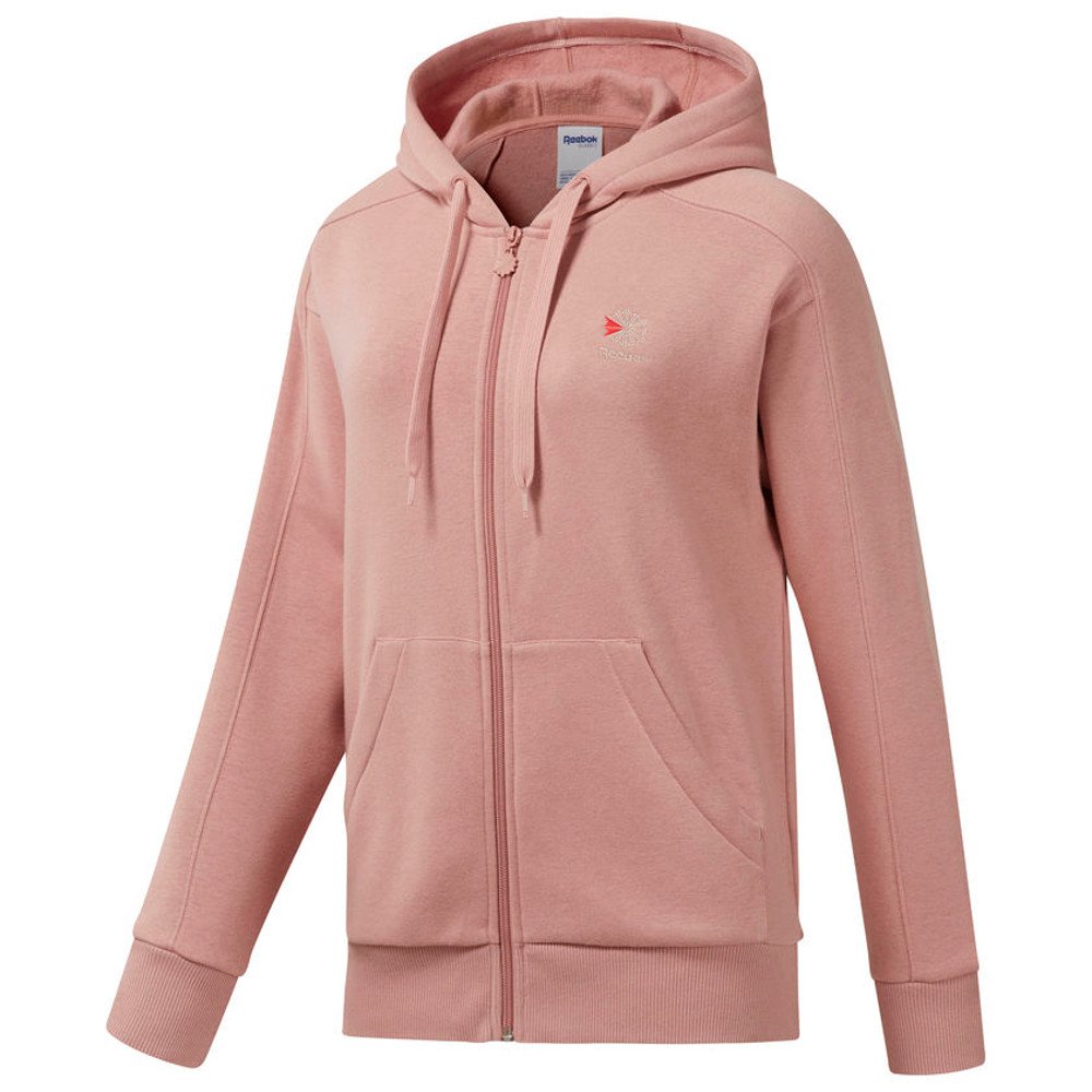 bluza reebok z kapturem fleece zip-up (dh1377) bluza reebok z kapturem fleece zip-up (dh1377)